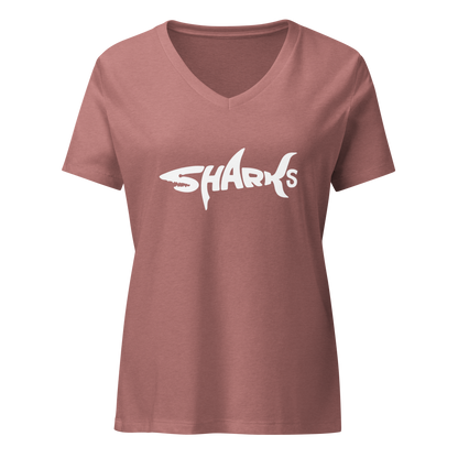 Sharks Women’s Relaxed V-Neck