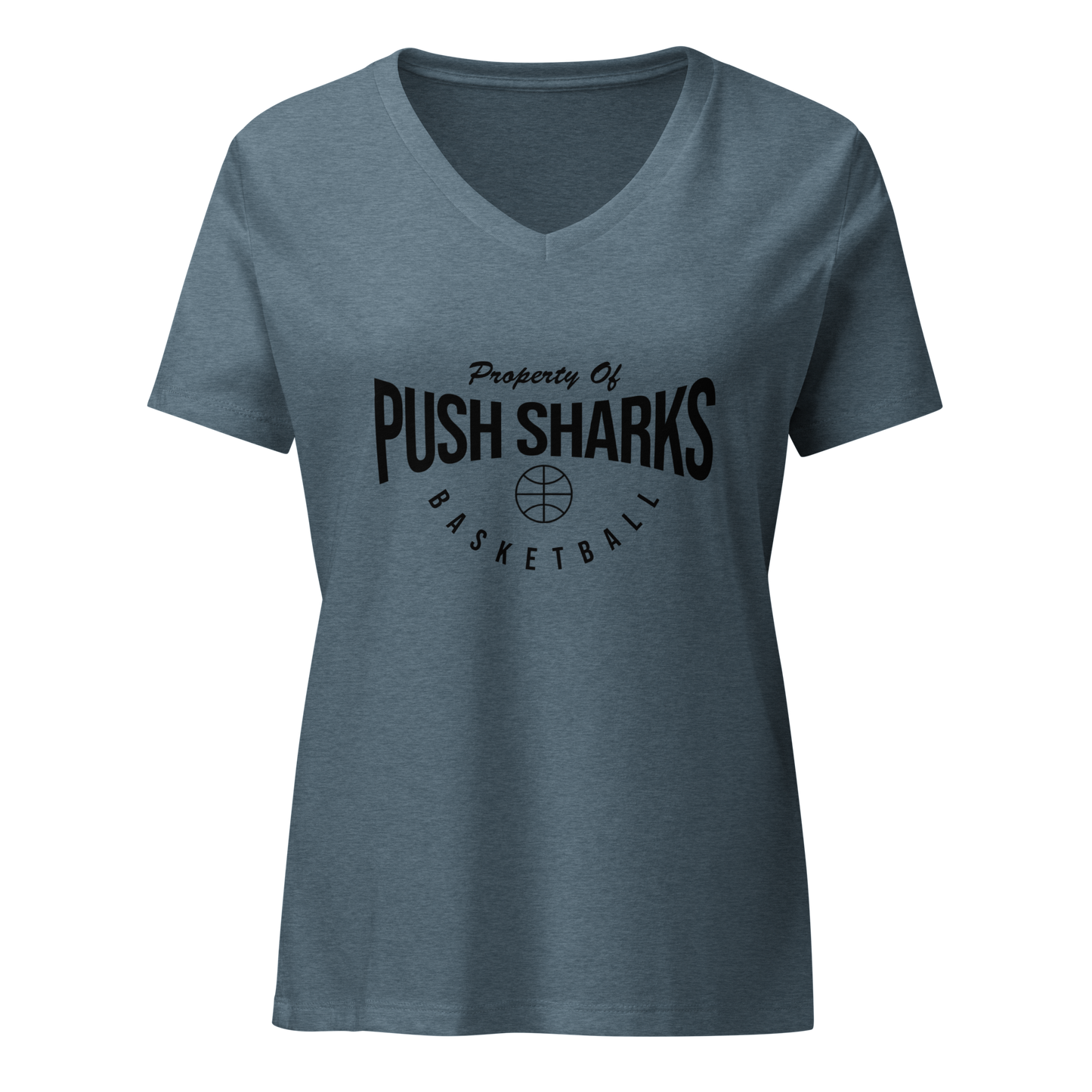 Property of Sharks Women’s Relaxed V-Neck