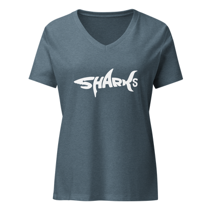 Sharks Women’s Relaxed V-Neck