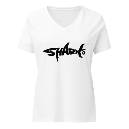Sharks Women’s Relaxed V-Neck